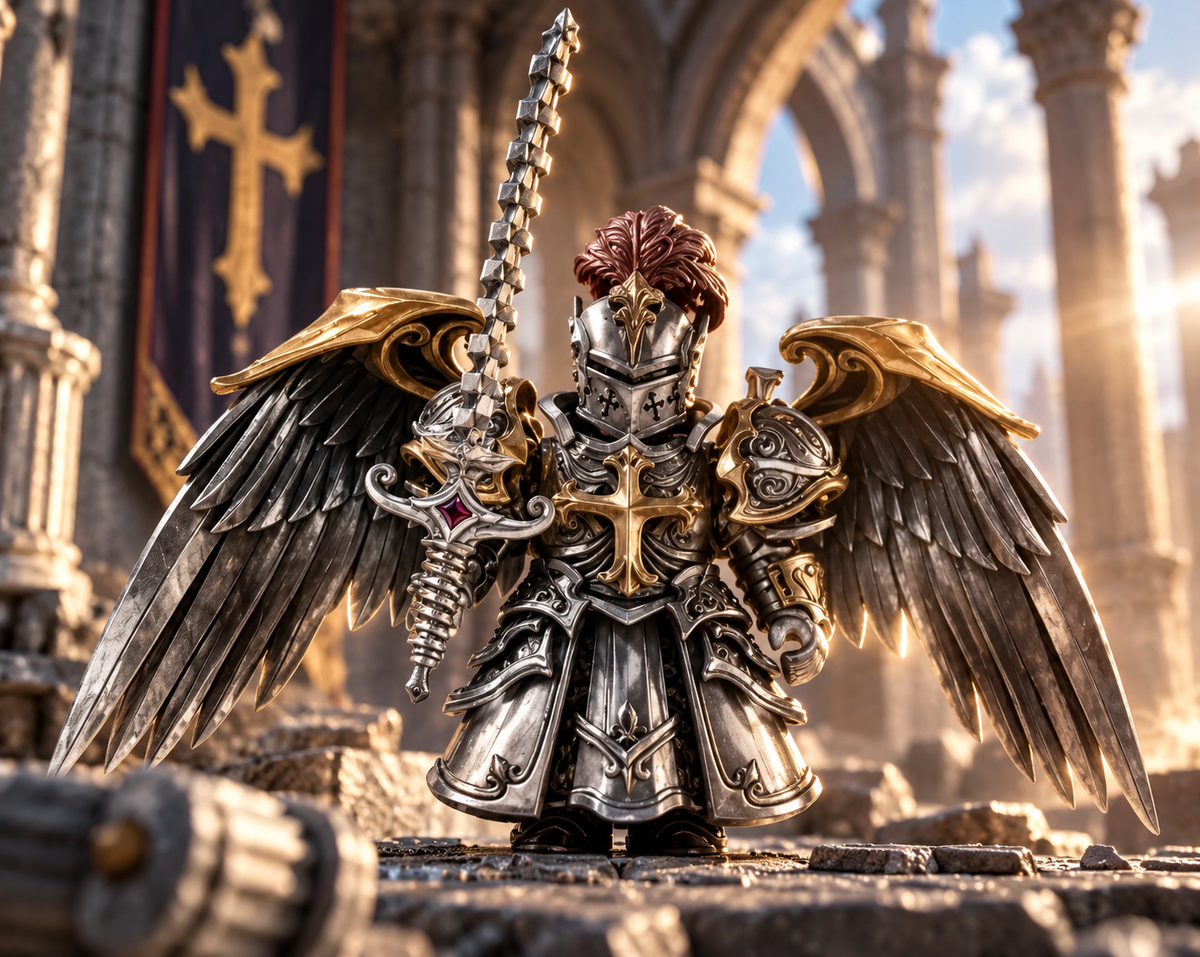 BrickDynastyCo "Fully Armored Holy Paladin"