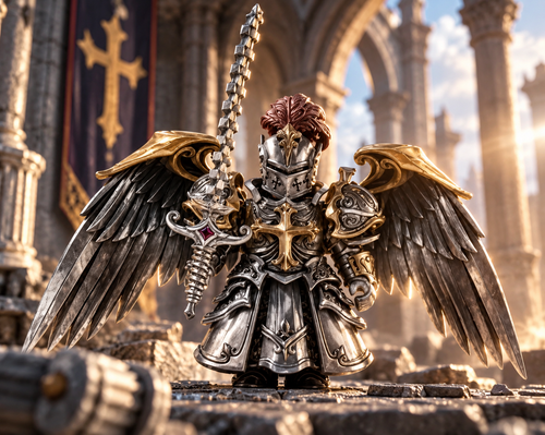 BrickDynastyCo "Fully Armored Holy Paladin"