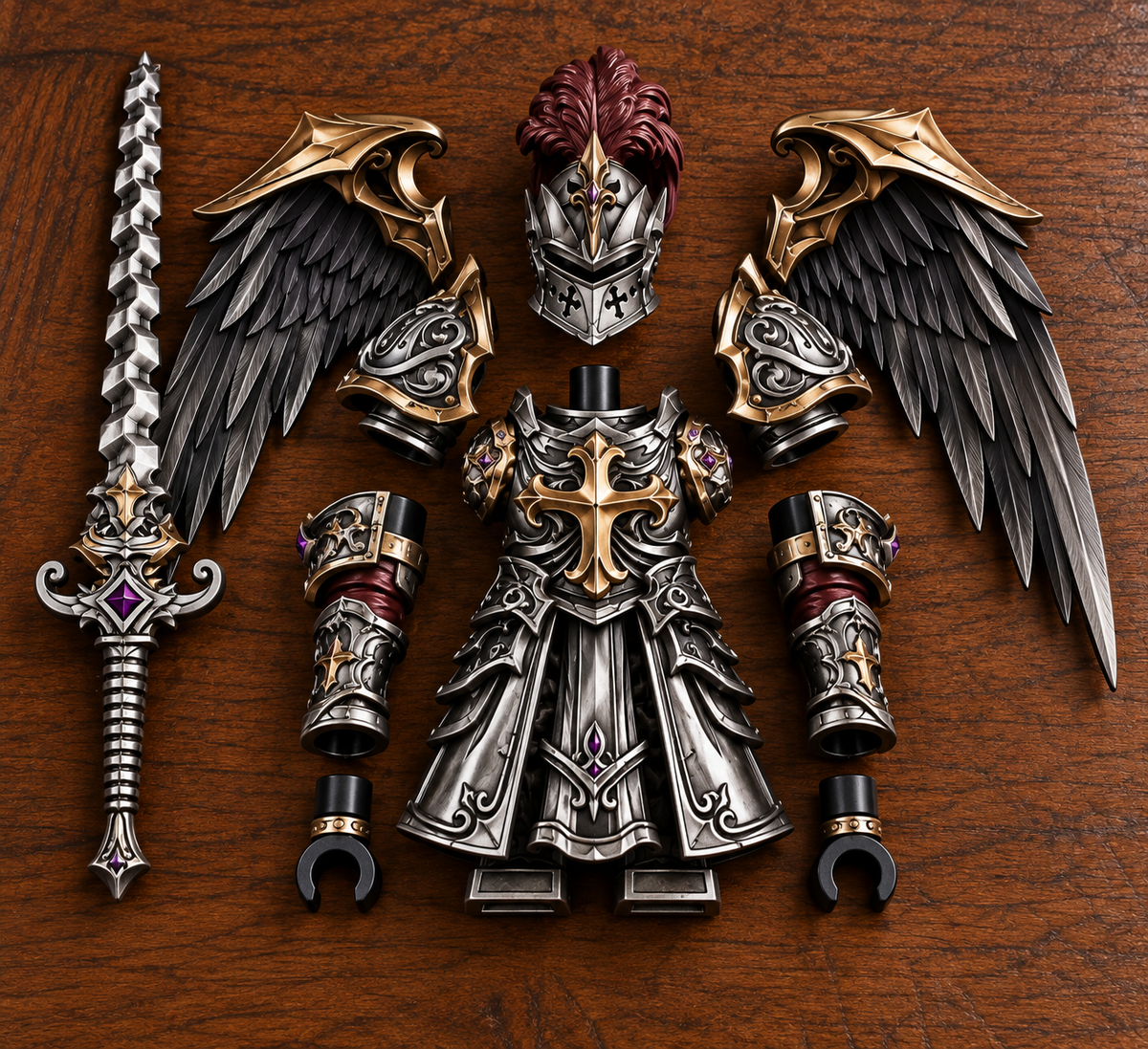 BrickDynastyCo "Fully Armored Holy Paladin"