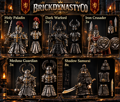 BrickDynastyCo "Ultimate Medieval Army Bundle"